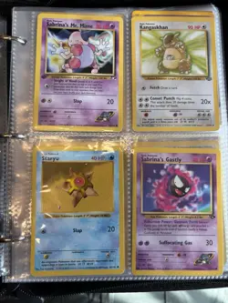 Vintage Pokemon Cards 50-Page Binder - Image 3