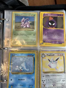 Vintage Pokemon Cards 50-Page Binder - Image 4
