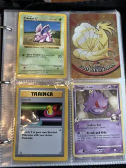 Vintage Pokemon Cards 50-Page Binder - Image 5