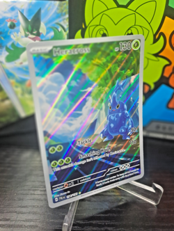 Heracross Pokemon TCG Scarlet & Violet Paldea Evolved Illustration Rare 194/193 - Image 2