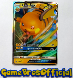 Raichu GX - SM213 - Sun & Moon Black Star Promo Pokemon TCG Rare - NEAR MINT - Image 1