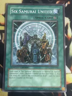 Yugioh: Six Samurai United - GLD2-EN042 - Common - Limited Edition - LP - Image 1