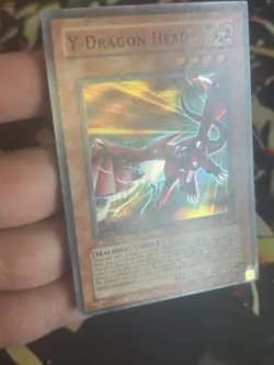Yugioh: Y-Dragon Head - MFC-005 - Super Rare - 1st Edition - MP - Image 3