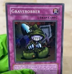 Yugioh: Graverobber - PSV-008 - Super Rare - 1st Edition - LP - Image 2