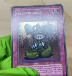 Yugioh: Graverobber - PSV-008 - Super Rare - 1st Edition - LP - Image 3