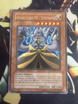 Yugioh: Arcana Force XIV - Temperance - LODT-EN014 - Rare - 1st Edition - LP - Image 1