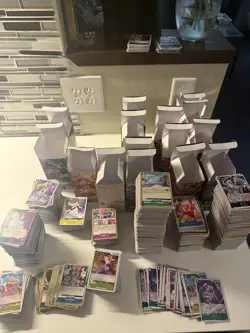 (2,225 Cards) One Piece TCG Card Lot Assorted. Includes Rares And Events - Image 1
