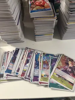 (2,225 Cards) One Piece TCG Card Lot Assorted. Includes Rares And Events - Image 3
