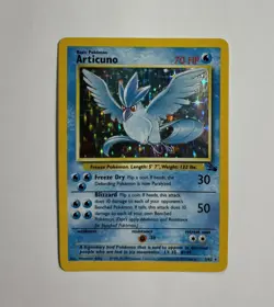 1999 Fossil Set Articuno Holo #2/62 Rare WOTC Pokemon Card TCG Original NM Mint - Image 1