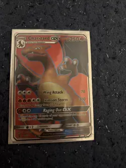 Pokemon TCG Charizard-GX SM60 Holo Promo Card - Image 1
