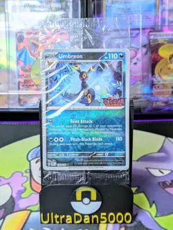 Pokemon Umbreon - 130/197 - Obsidian Flames ENGLISH Stamped Sealed Promo Card - Image 1