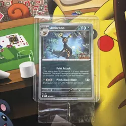 Pokemon Umbreon - 130/197 - Obsidian Flames ENGLISH Stamped Sealed Promo Card - Image 1