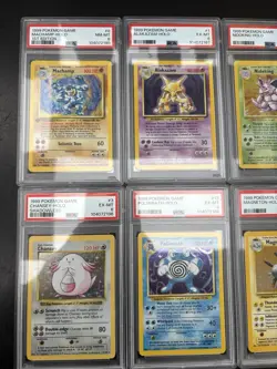 Lot Of PSA Graded Base Set Pokemon Holo Cards - Image 2