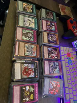 HUGE YuGiOh CARD BULK LOT RARES FOILS COMMONS! 1500+ Cards! - Image 1