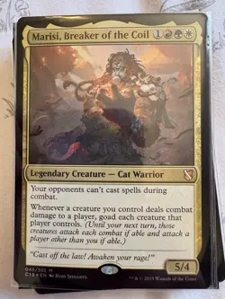 Marisi, Breaker of the Coil Commander 2019 Foil Card Magic the Gathering - Image 1