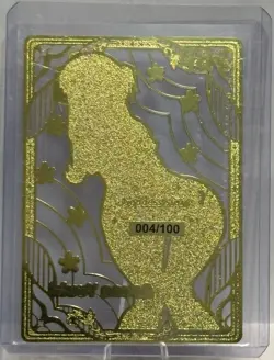 Sexy Waifu Goddess Story Metal Card - Asuna Yuuki - LSP Serial #004/100! 🔥 - Image 2