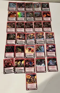 Chaotic Cards Lot 2007 2008 Super Rare Holo Foil Commons 350+ Card Game - Image 4