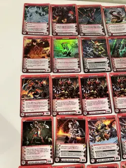 Chaotic Cards Lot 2007 2008 Super Rare Holo Foil Commons 350+ Card Game - Image 5