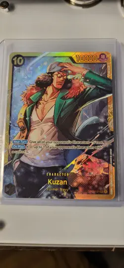 Kuzan SEC OP02-121 Paramount War English Card Game One Piece NM Condition - Image 1