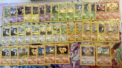 Bulk Lot Base Set Uncommmon & Common Pokemon Card Bundle + 2 Base Set 2 Cards - Image 1