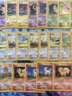 Bulk Lot Base Set Uncommmon & Common Pokemon Card Bundle + 2 Base Set 2 Cards - Image 3