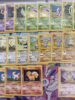 Bulk Lot Base Set Uncommmon & Common Pokemon Card Bundle + 2 Base Set 2 Cards - Image 4