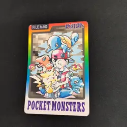 Special Carddass POCKET MONSTER Pokemon Card 1997 Japanese [VG] - Image 2