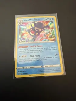 Galarian Mr Rime SWSH079 Promo Holo Pokemon Card - Mint - Image 1
