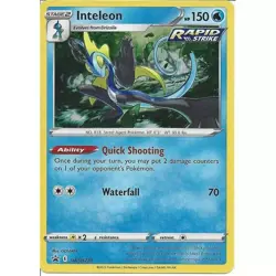 SWSH279 Inteleon : Black Star Promo : Cosmo Holo : Pokemon Trading Card Game - Image 1