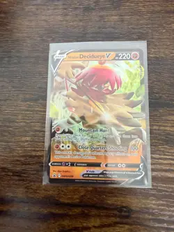Hisuian Decidueye V Swsh238 Swsh: Sword & Shield Promo Cards Holo MINT - Image 1