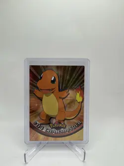 Pokemon Card - Charmander #04 - Topps Chrome - Image 1