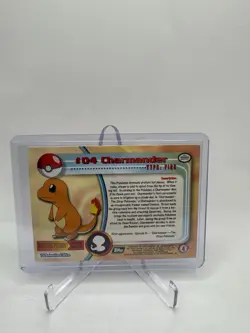 Pokemon Card - Charmander #04 - Topps Chrome - Image 4