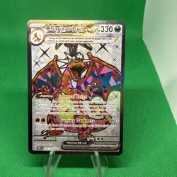 Pokemon TCG Obsidian Flames Charizard EX Ultra Rare Holo Card 215/197 - Image 1
