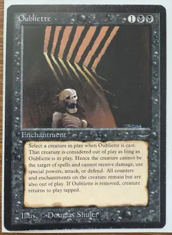 Oubliette - Arabian Nights - NM - Vintage MTG Magic the Gathering Single Card - Image 1
