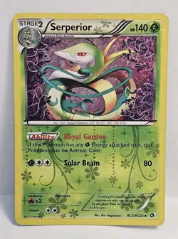 Serperior RC3/RC25 Radiant Collection Legendary Treasures Pokemon Card - Image 1