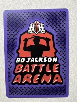 High Turnover Bo Jackson Battle Arena Alpha Update Bonus Play Card Foil #BPL-24 - Image 2