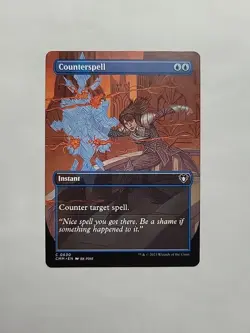 MTG - Counterspell (Borderless) Commander Masters Regular C#0630 - Image 1