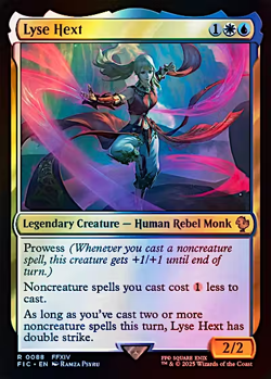 MTG Magic the Gathering (Surge Foil) Final Fantasy LYSE HEXT - Image 1