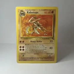 Kabutops Fossil 24/62 Unlimited Rare 1999 Pokemon TCG Card LP- - Image 1