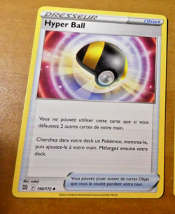 POKEMON STARS ETINCELANTES FRANCAISE CARD CARTE HYPER BALL 150/172 FR MINT - Image 1