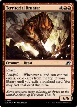 Territorial Bruntar Edge of Eternities 165 NM MTG - Image 1