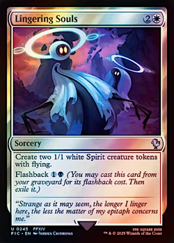 🔥 MTG Magic the Gathering (Surge Foil) FINAL FANTASY LINGERING SOULS 🔥 - Image 1