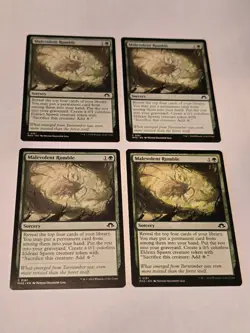4x Malevolent Rumble - Modern Horizons 3 - MH3 - Near Mint - MTG - Image 1