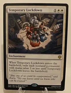 Temporary Lockdown MTG Dominaria United Regular - Image 1