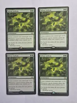 4x Sylvan Anthem - Modern Horizons 2 - Near Mint - MTG - Image 1