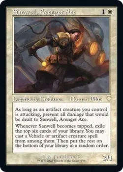 Sanwell, Avenger Ace - Near Mint MTG Commander: The Brothers' War - Image 1