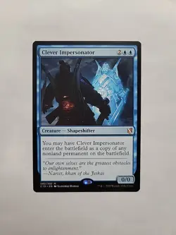 MTG - Clever Impersonator Commander 2019 Regular Mythic #082 - Image 1