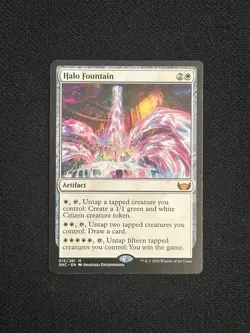 MTG: Streets of new Capenna - Halo Fountain - Mythic - 015 LP - Image 1