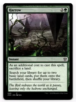 Harrow - MTG Zendikar Rising Commander - NM 69 Magic the Gathering - Image 1