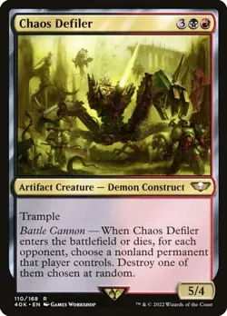 Chaos Defiler Warhammer 40,000 LP MTG - Image 1